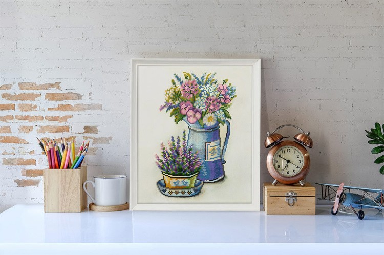 Алмазная вышивка «Букет Прованса» — картинка 4