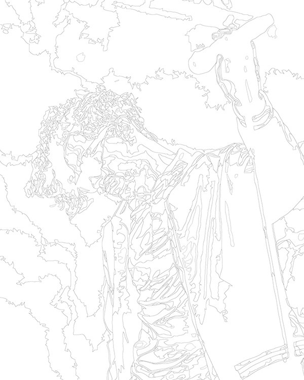 Картина по номерам «Рэпер ЛСП LSP: Олег на сцене» — картинка 3