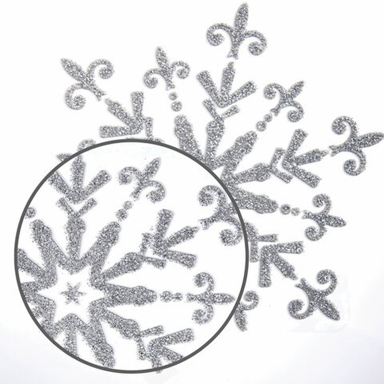 Украшение для окон и стекла «Снежинки объемные 2» — картинка 5