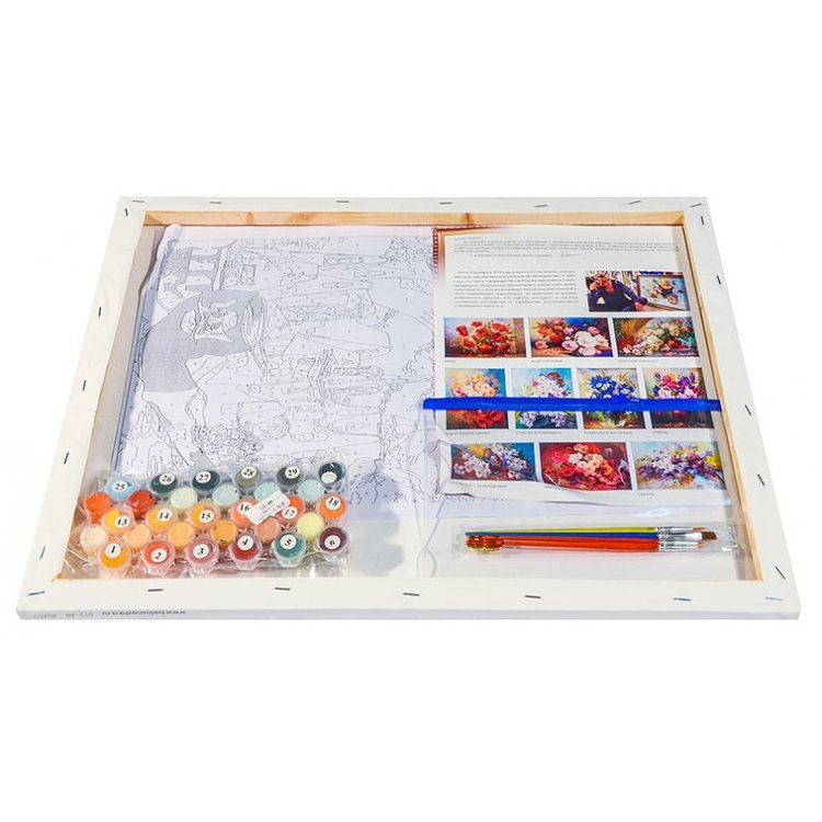 Картина по номерам «Вечерняя сказка» — картинка 3