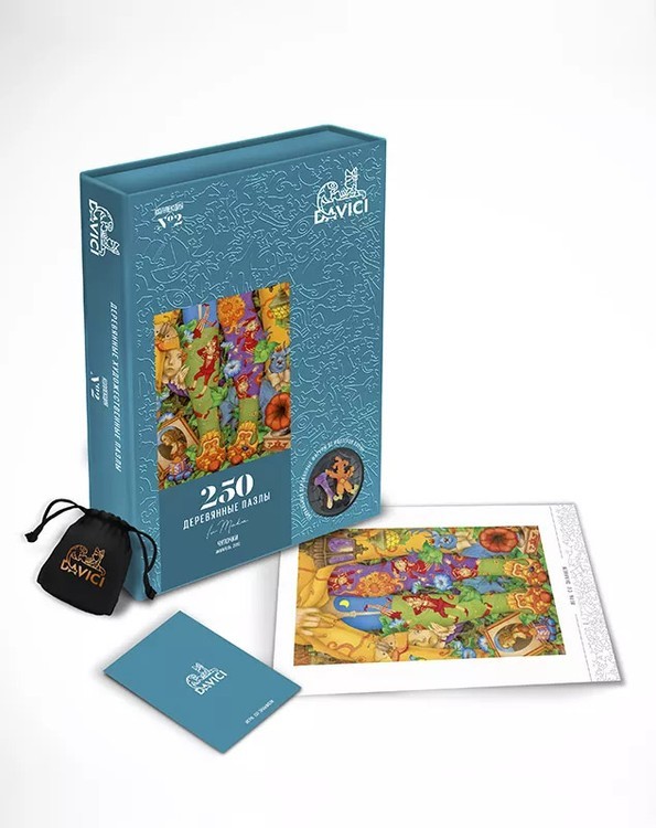 Деревянные пазлы DAVICI «Чулочки» — картинка 8