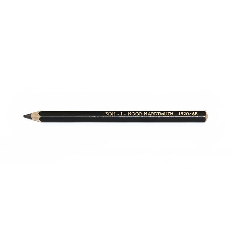 Карандаш чернографитный Koh-i-Noor Jumbo 6B