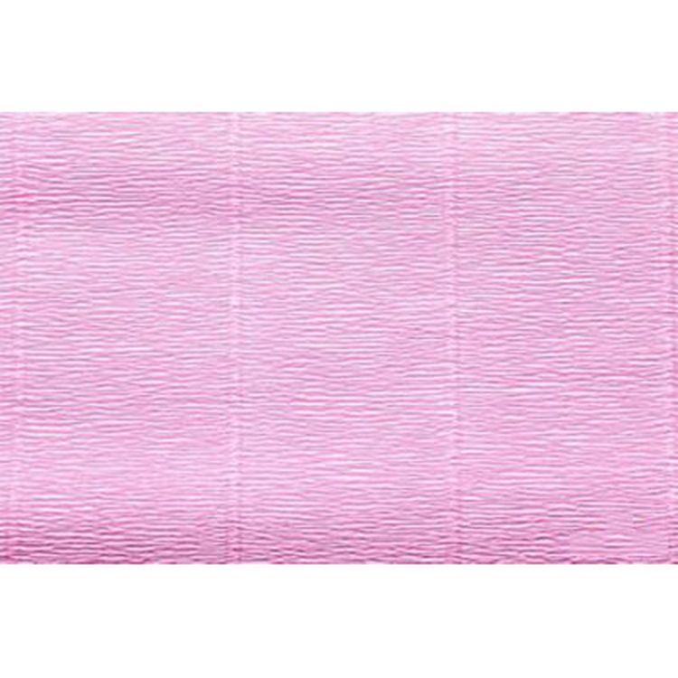 Гофрированная бумага 2,5 м, 554 розовый