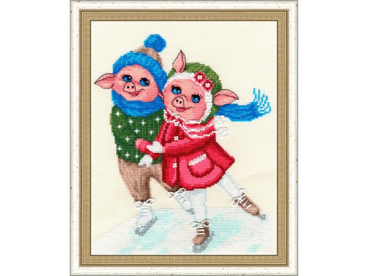 Набор для вышивания «Фигуристы» — картинка 2