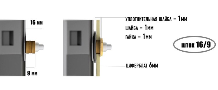 Механизм для часов, 16 мм, Epoxy Master — картинка 4