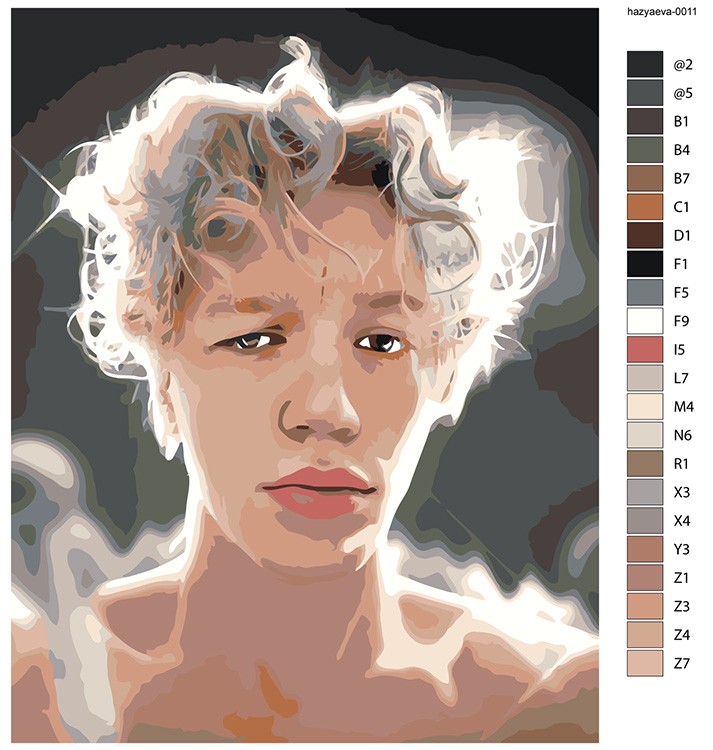 Картина по номерам «Твич стримеры Хазяева: Саша Парадеевич 2» — картинка 2