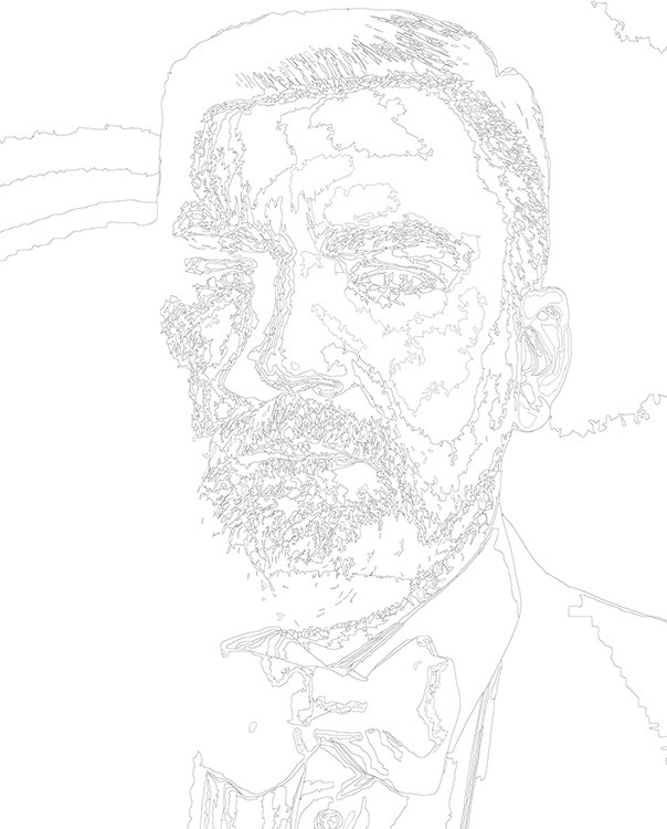 Картина по номерам «Рэпер Баста Василий Вакуленко 11» — картинка 3