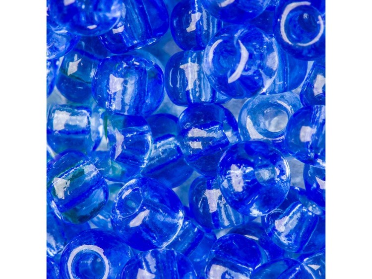Бисер Чехия круглый 311-19001 3,4 мм 07/0, 50 г, цвет: 30030 голубой