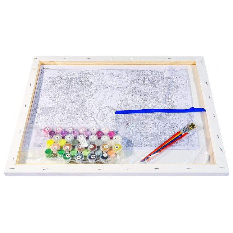 Картина по номерам «Персидская сирень» — картинка 3