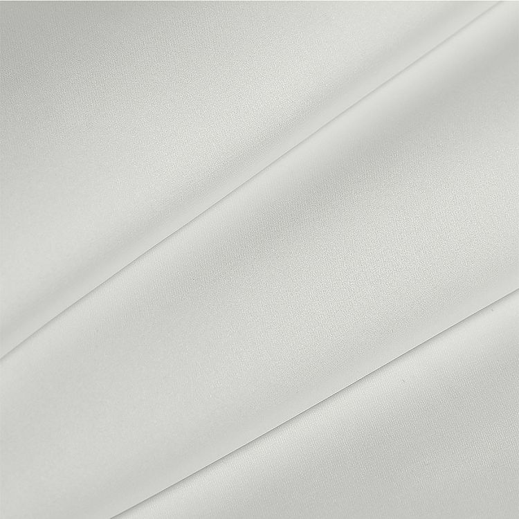 Ткань шелк Армани, 5 м, ширина 150 см, 90 г/м², цвет: 01 белый, TBY — картинка 2