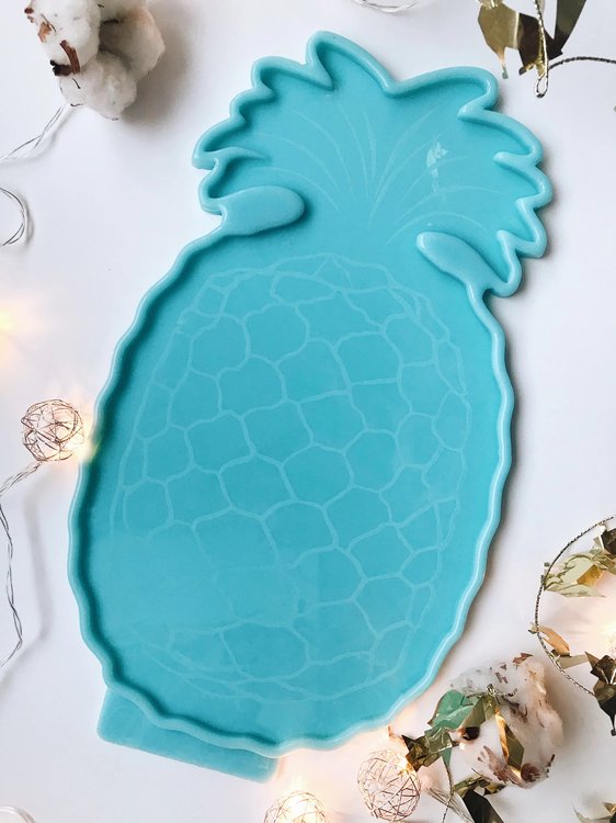 Модель №76 Силиконовый молд Ананас, поднос 34х20 см, Craftsmen.store — картинка 2