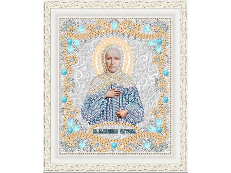 Рисунок на ткани «Св. Матрона Московская»