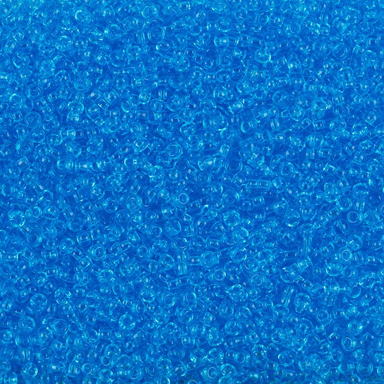 Бисер Чехия круглый 311-19001 2 мм 12/0, 50 г, цвет: 60010 голубой