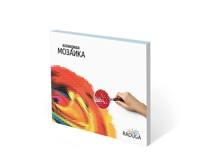 Алмазная вышивка «Портрет льва» — картинка 6