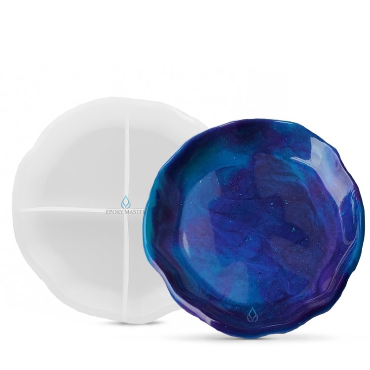 Силиконовый молд - Блюдо круг, 20 см — картинка 2