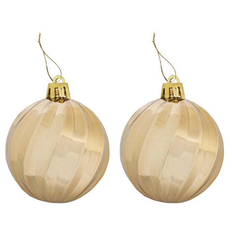 Набор украшений для ели, 39 предметов, золотистый цвет — картинка 9