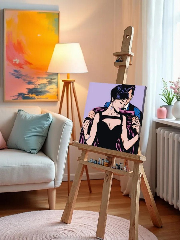 Картина по номерам «Пара» — картинка 10