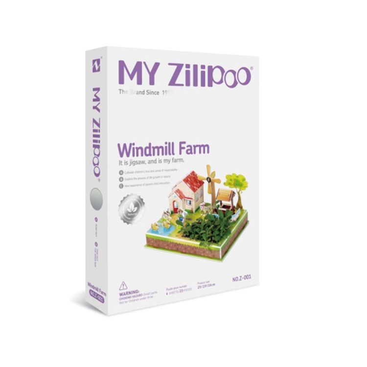 3Д пазл Ферма и ветряная мельница — картинка 8