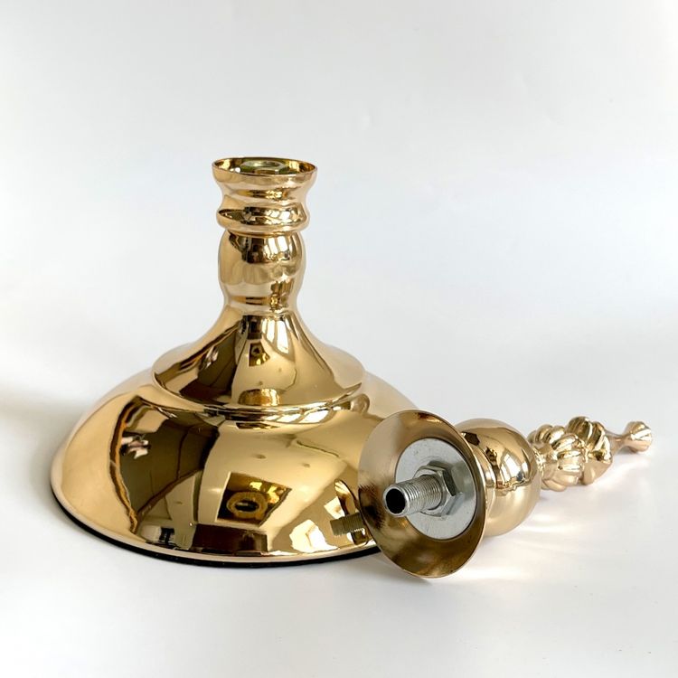 Фурнитура для фруктовницы «Аврора»,золотая, 25 см — картинка 2