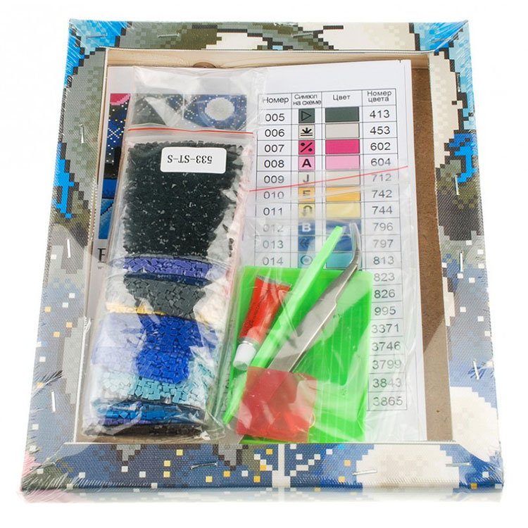 Алмазная вышивка «Вместе» — картинка 3