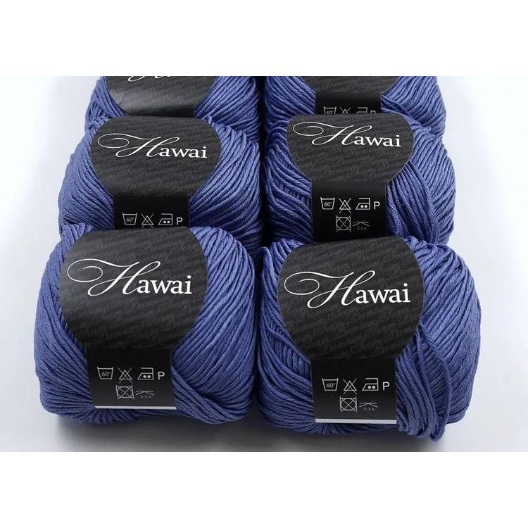 Пряжа SEAM HAWAI (161), светло-джинсовый, 5 шт. по 50 г — картинка 5