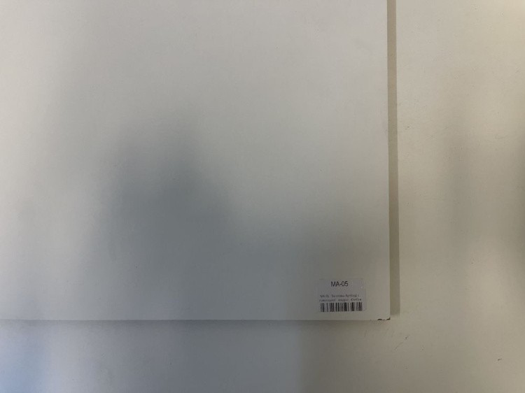 УЦЕНКА. Заготовка Артборд с ламинацией - квадрат, 40x40 см (скол в 2-х местах, 2 уголка) — картинка 3