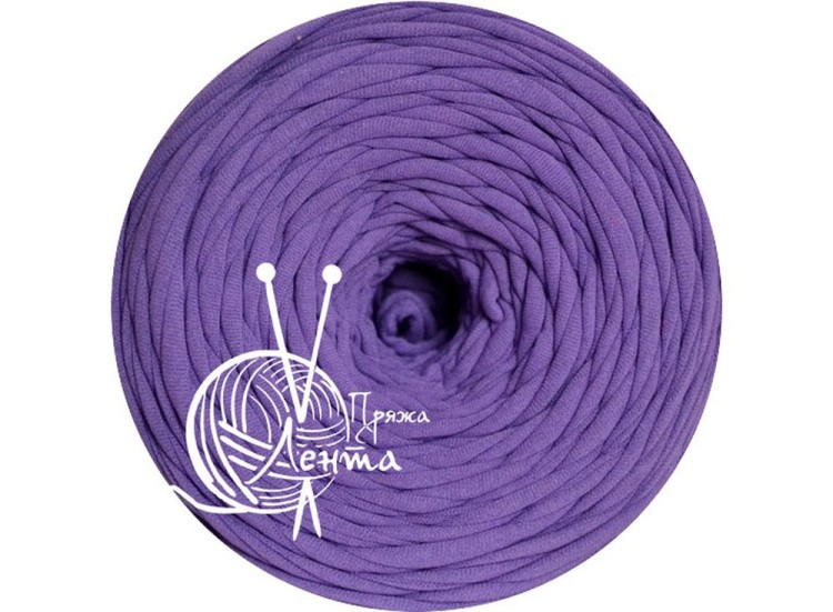 Пряжа Лента (фиолетовый) 330-380 г — картинка 2