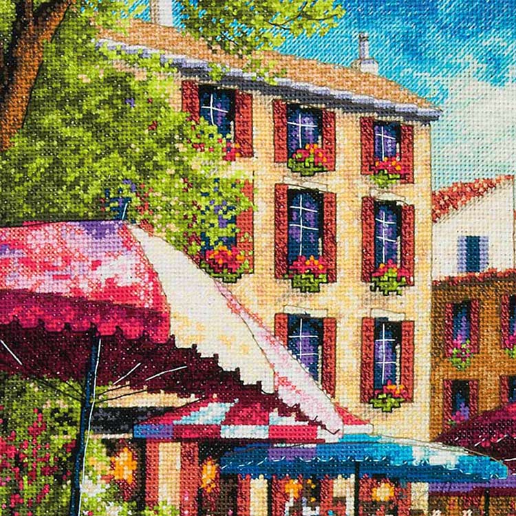 Набор для вышивания «Рынок в Провансе» — картинка 3