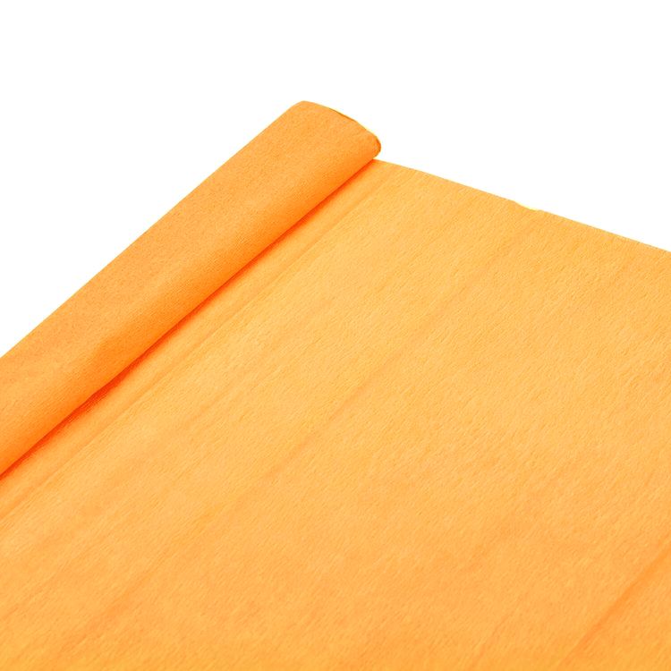 Бумага гофрированная (креповая), 32 г/м2, абрикосовая, 50х250 см, в рулоне, Brauberg
