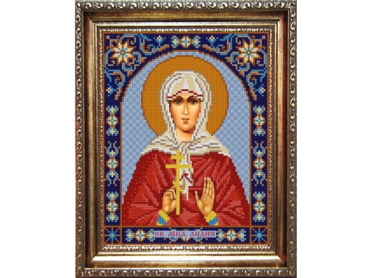 Рисунок на ткани «Св.Лидия»