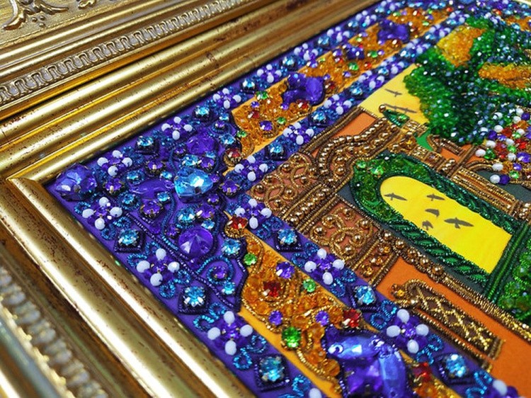 Набор вышивки хрустальными камнями «Святая Троица» — картинка 4