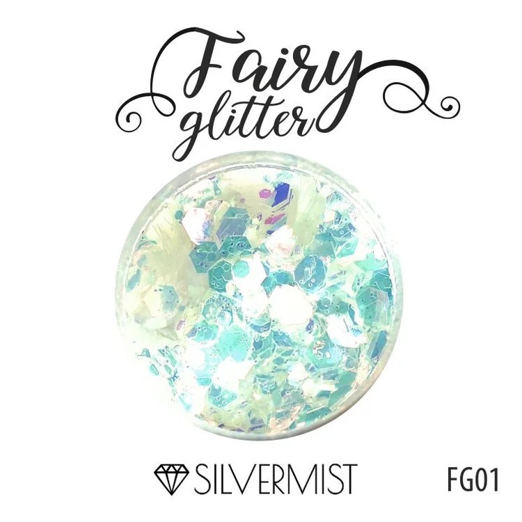 Глиттер серии FairyGlitter, Silvermist, 15 г