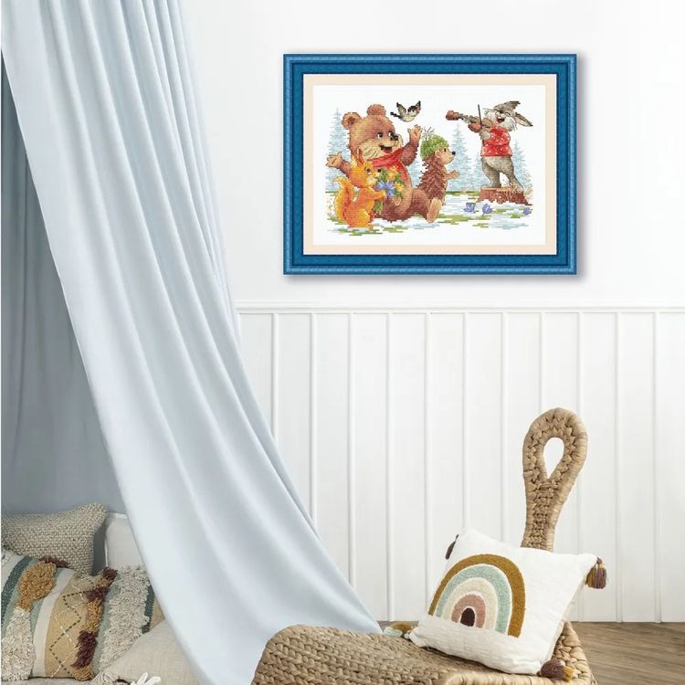 Набор для вышивания «Концерт в лесу» — картинка 7