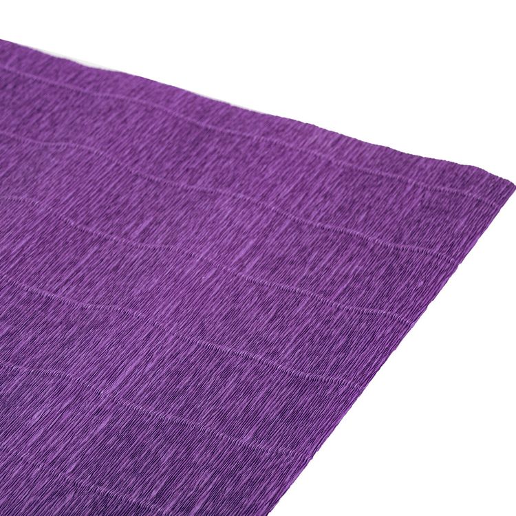 Бумага гофрированная Fiore 140 г/м2, фиолетовая (993), 50х250 см, Brauberg — картинка 3