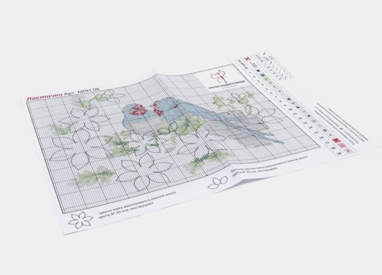 Набор для вышивания «Ласточки» — картинка 5