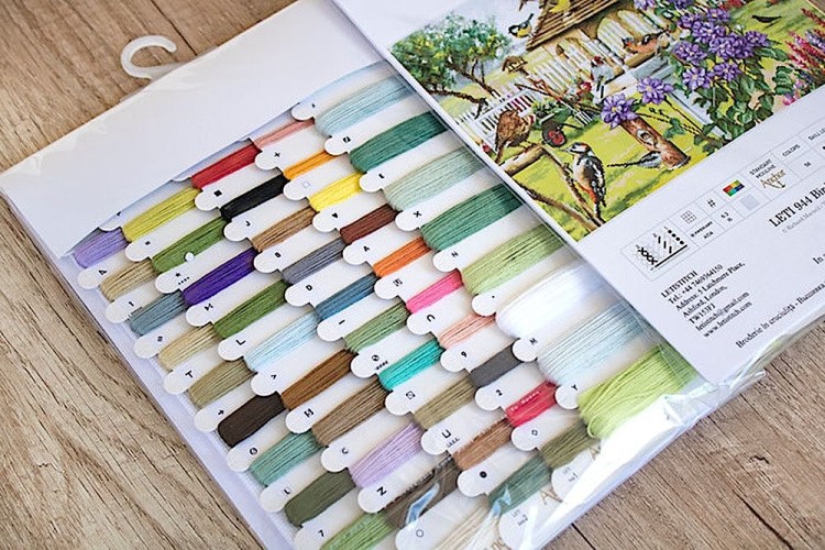 Набор для вышивания «Стол для птиц» — картинка 4