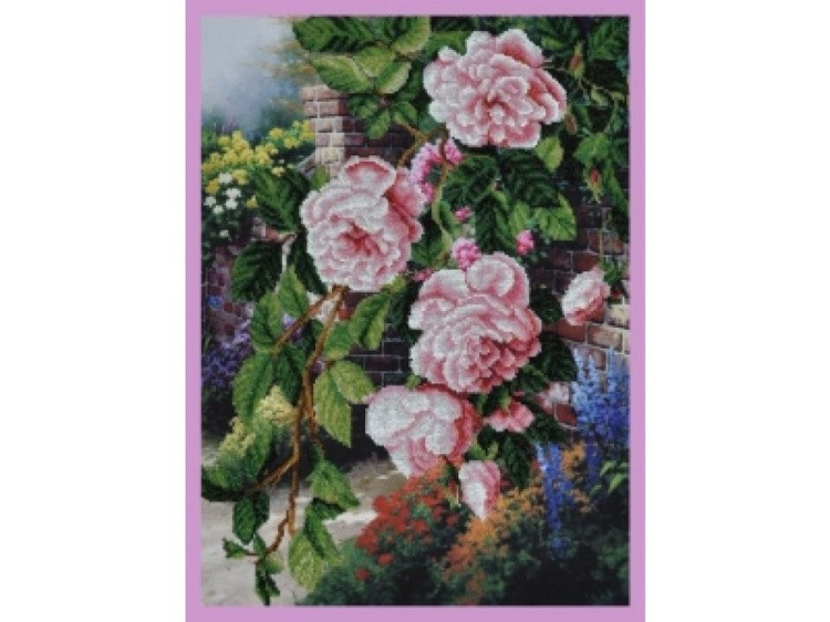 Набор для вышивания бисером «Цветы в саду»