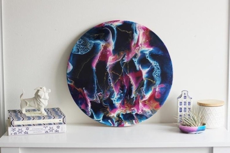 Набор для создания картины эпоксидной смолой Resin Art Space-2, Art Blong — картинка 3