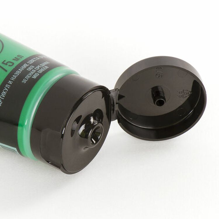 Краска акриловая художественная BRAUBERG ART CLASSIC, туба 75мл, зеленая средняя — картинка 3