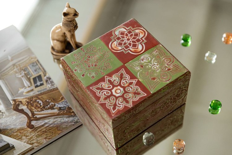 Текстурный лист «Пастораль», 9х9х0,3 см, Craft&Clay — картинка 3