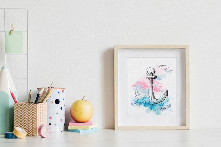 Набор для вышивания «Морской якорь» — картинка 4