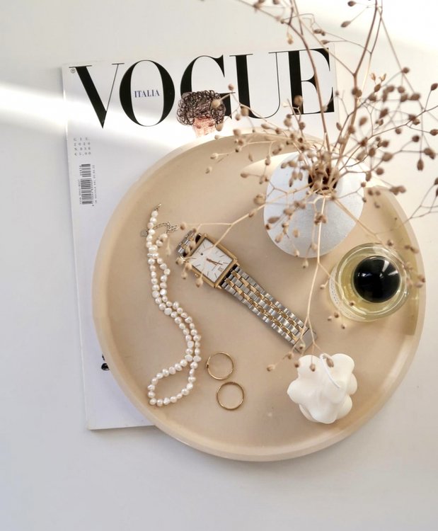 Силиконовый молд - Блюдо круг, d27 см — картинка 4