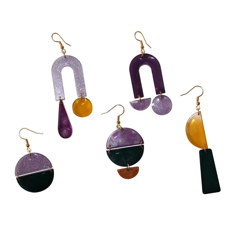 Силиконовый молд для эпоксидной смолы украшения, серьги-подвески #2, FancyOn — картинка 5