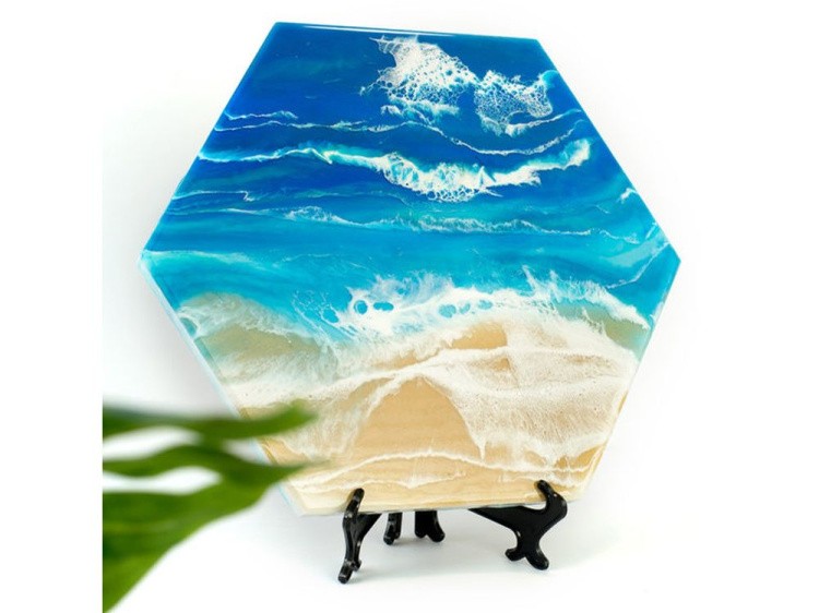 Набор для создания картины эпоксидной смолой ResinArtBox 012 — картинка 3