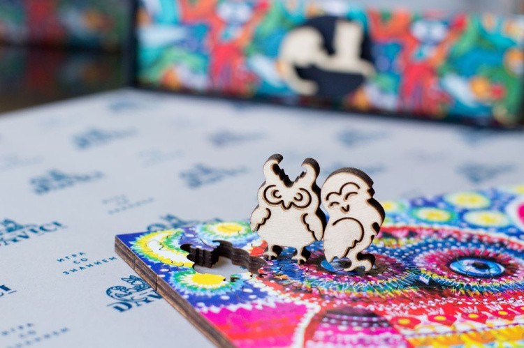 Деревянные пазлы DAVICI «Совушки» — картинка 6