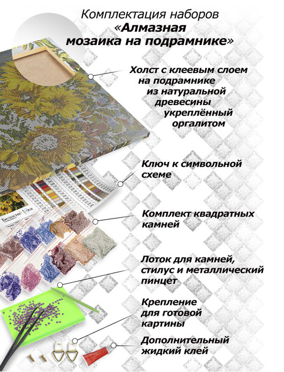 Алмазная вышивка «Яблоко» — картинка 3