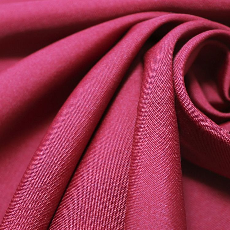 Ткань габардин, 5 м, ширина 148 см, 180 г/м2, цвет: бордовый, IDEAL — картинка 3