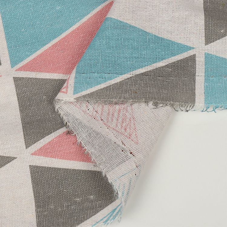 Ткань льняная, 1 м x 150 см, 140 г/м², цвет: принт, TBY — картинка 6