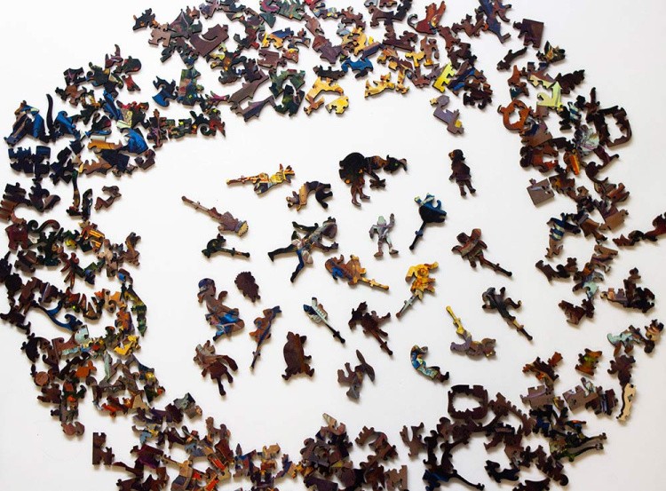 Деревянные пазлы DAVICI «Кукольный домик» — картинка 8