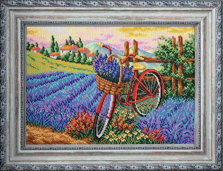 Набор вышивки бисером «Запах лаванды» — картинка 2